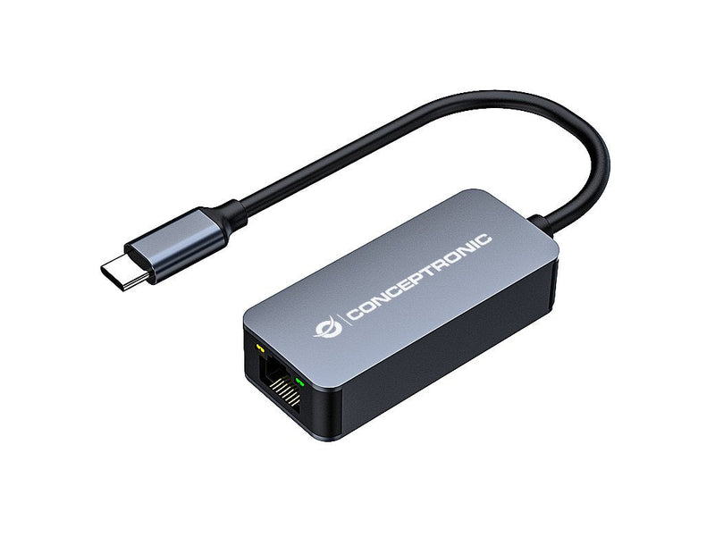 Conceptronic Adapter USB-C - RJ45 10 100 1000 2500 0.15M