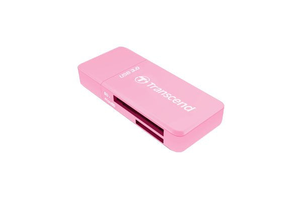 Transcend Card Reader External RDF5 Pink USB 3.2 Gen 1 (3.1 Gen 1) Type-a