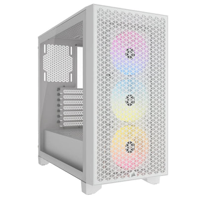 Corsair Case 3000D RGB Airflow Mid-tower White CC-9011256-WW — image 1