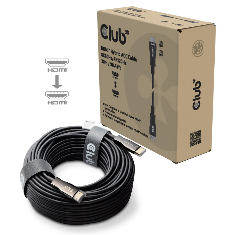 Cable CLUB3D CAC-1392 HDMI 30M HDMI Type a Standard