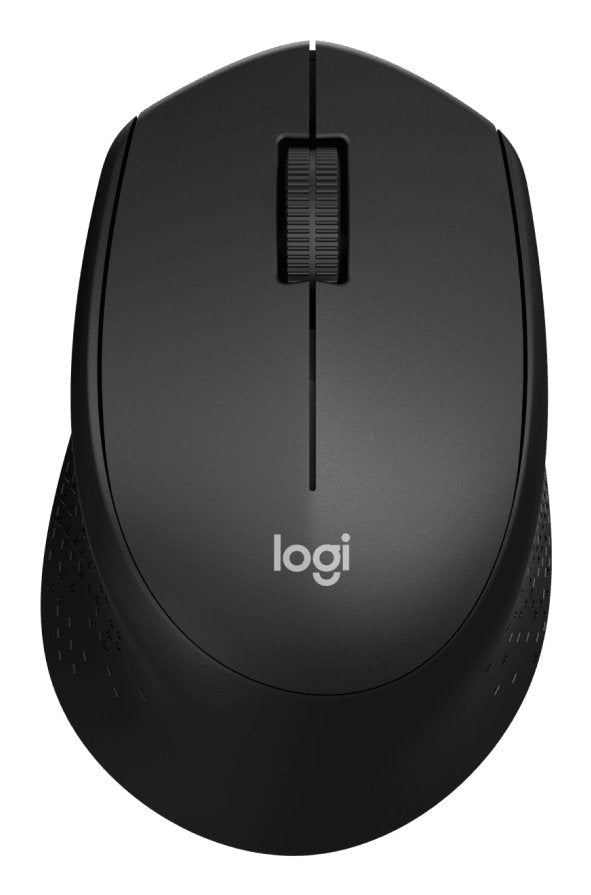 Logitech Mouse M330 Silent Plus Wireless Mecanico 1000DPI Mano Derecha Black