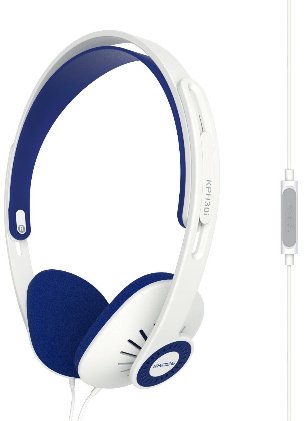 Koss Auriculares KPH30IW Supraaurales, Micrófono 3,5MM, Blanco