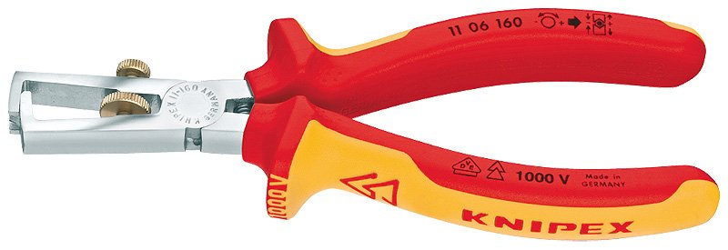 Knipex 11 06 160 Pelacable Orange Red