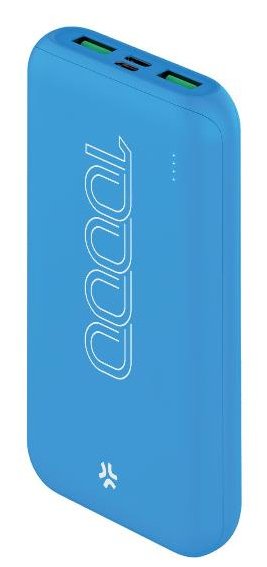 Powerbank 10000MAH USB-C Blue — image 1