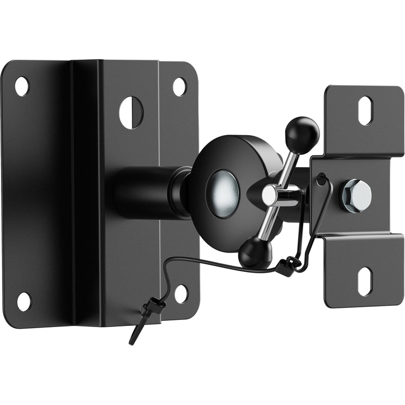 Inline Set Of 2 Stands Wall Speakers , Black