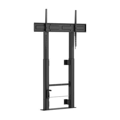 Aisens Stand Floor With Manivela And Fijacion a Wall TV 120KG 60-100, Black — image 1