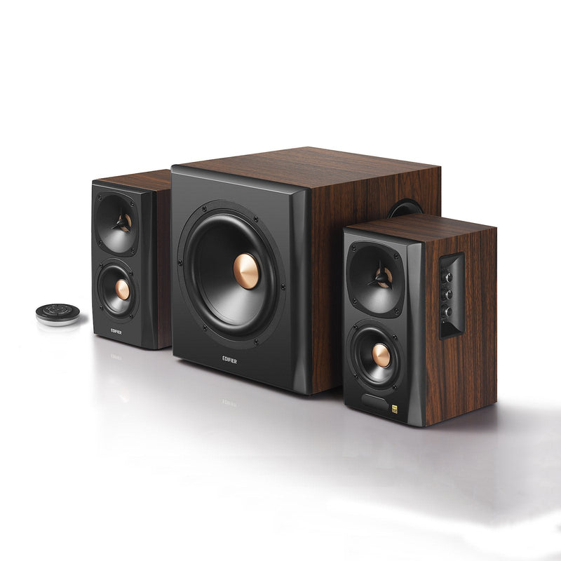 Edifier S360DB Speaker 150W Black Wood Wireless And Alámbrico