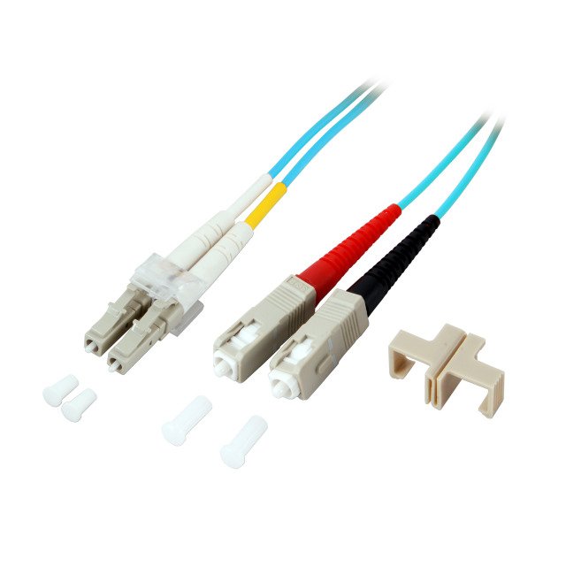Efb Duplex Network Cable Lc-sc OM3 25M Lszh 2MM Aqua