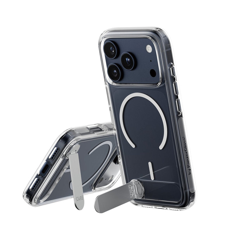 Panzerglass Care™ By ® Kickstand Case Transparent M. Magsafe Iphone 18 Pro 17 Pro, Cover, Apple, Apple - Iphon
