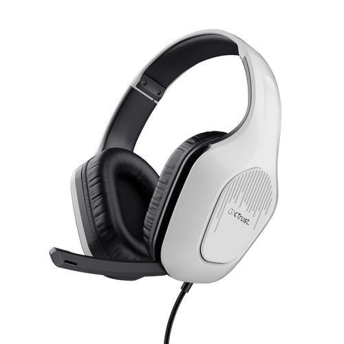 Trust Gxt 415W Zirox Headphones Alámbrico Diadema Set White — image 1