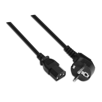 Aisens Cable Power CPU - CEE7/M-C13/H - 3M - 100% Cobre Puro AWG18 - Black — image 1