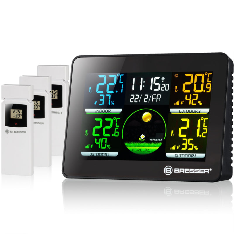 Bresser Thermo-/Hygrometer Quadro Nlx