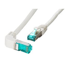 Efb Network Cable RJ45 CAT.6A 500MHZ, 1M, Grey S-STP(s/FTP), Lszh — image 1
