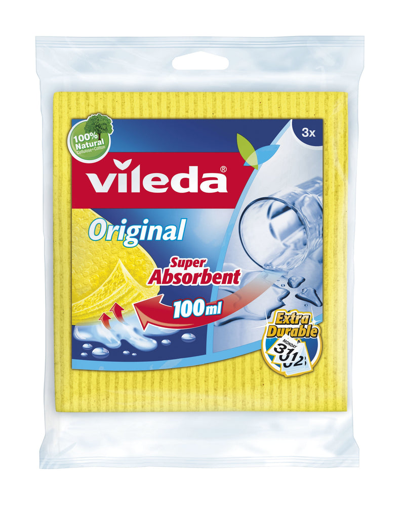 Vileda Cloth Esponja Superabsorbente 3 Pieces