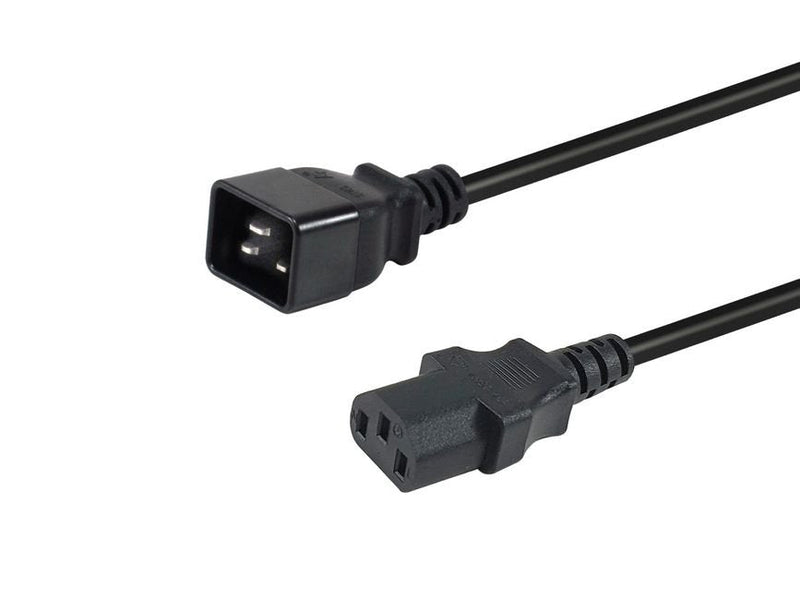 Equip Cable Power C20 -C13 M/H Black 3.00M