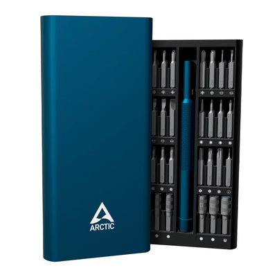 Arctic Precision Screwdriver Toolkit - Set Of Screwdriver Precisión 62 1, Estrella/Flat/Torx/Pozidriv/Hex, Hou — image 1