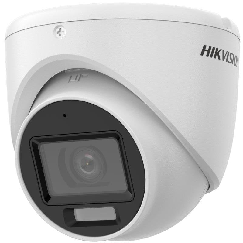 Hikvision DS-2CE76U0T-LMF(2.8MM) Camera Turret Fixed 4K With Light Híbrida Smart