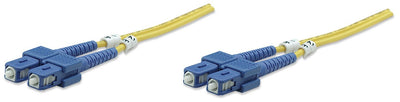 Intellinet 470605 Cable Fibre Optic 1M OS2 Sc Yellow — image 1