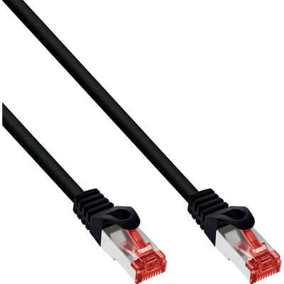 Inline Network Cable S/FTP Pimf CAT.6 250MHZ Pvc Cobre Black 5M — image 1