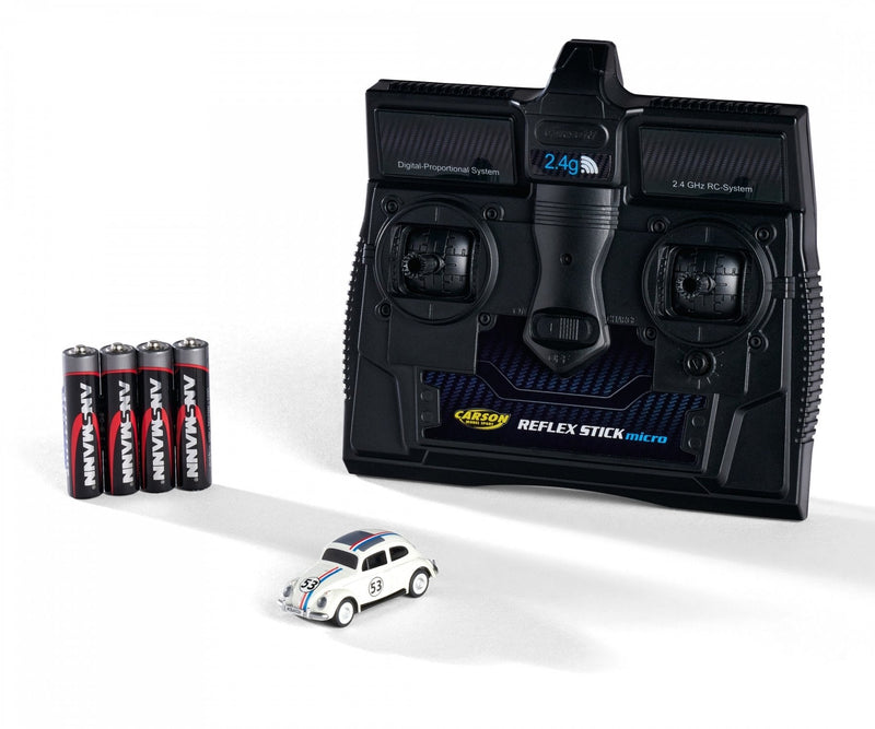 Carson Vw Beetle Rallye Model Controlado Radio Car Rally Motor Eléctrico 1:87