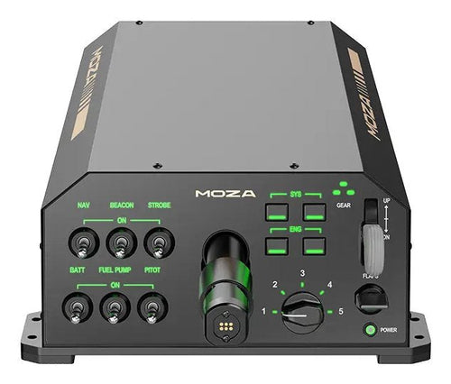 Moza Racing AY210 Yoke Base Flight Base Black Metal 1000 Hz, 9 Nm, - Microsoft Flight Simulator 2024 - Microso — image 1