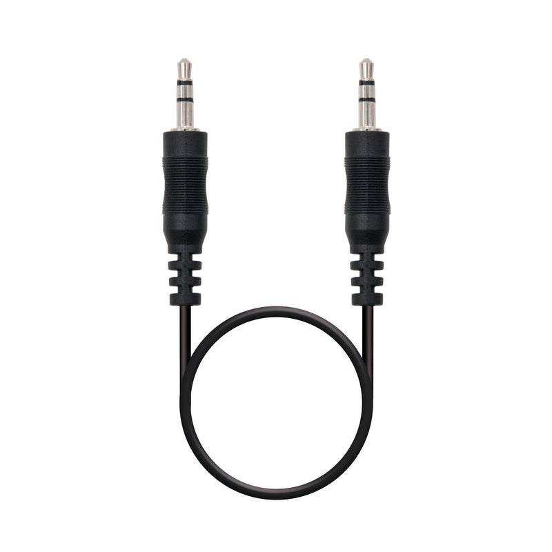 Nanocable Cable Audio Stereo Jack 3.5MM Male a Jack 3.5MM Male 20M - Black