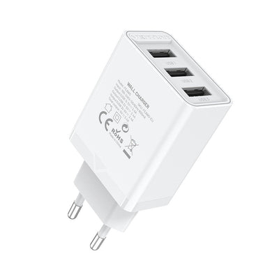 Vention FEAW0-EU 3x Usb, 12W, 2.4A (biala) — image 1