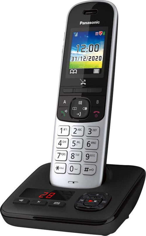 Panasonic KX-TGH720GS, Phone Dect Identificador Llamadas Black — image 1