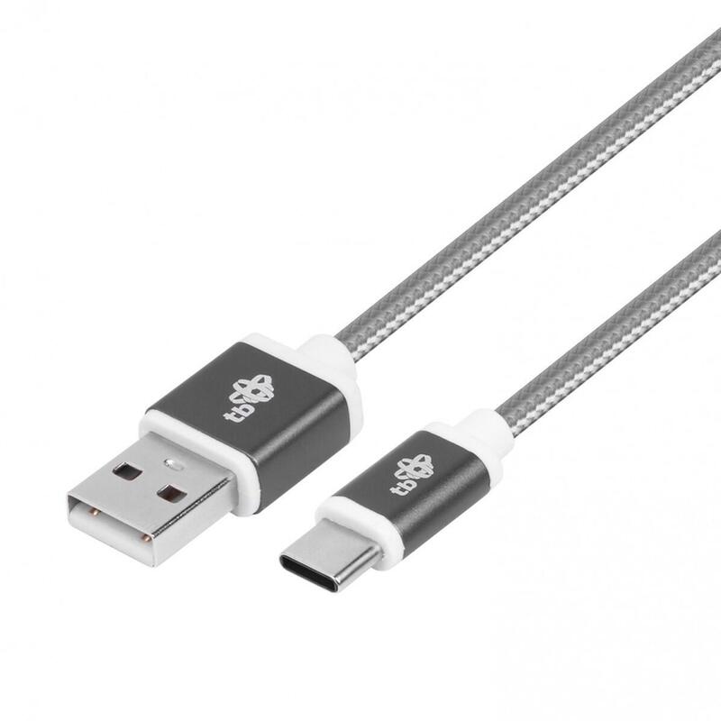 USB Cable -usb C 1.5M Grey Sznurek