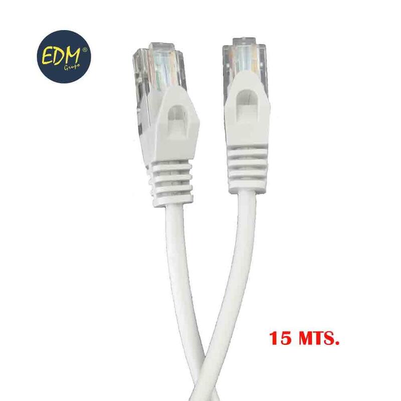 Cable UTP CAT.5E Latiguillo RJ45 Outex 15M
