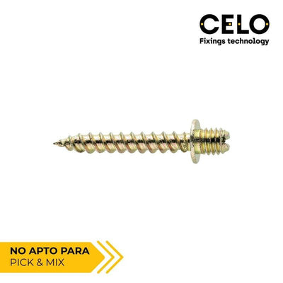 Celo Box 100 Unid. Tirafondo Din/Ref TF M Ø8X40MM Bricomatado — image 1