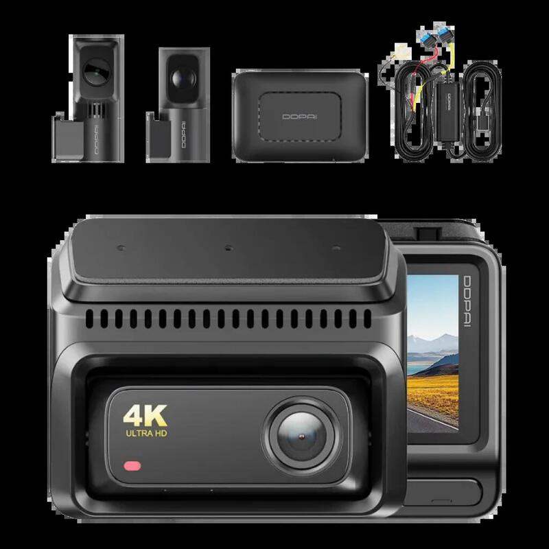 Ddpai Camera Car Z60T 3CH 4K With Módulo 4G