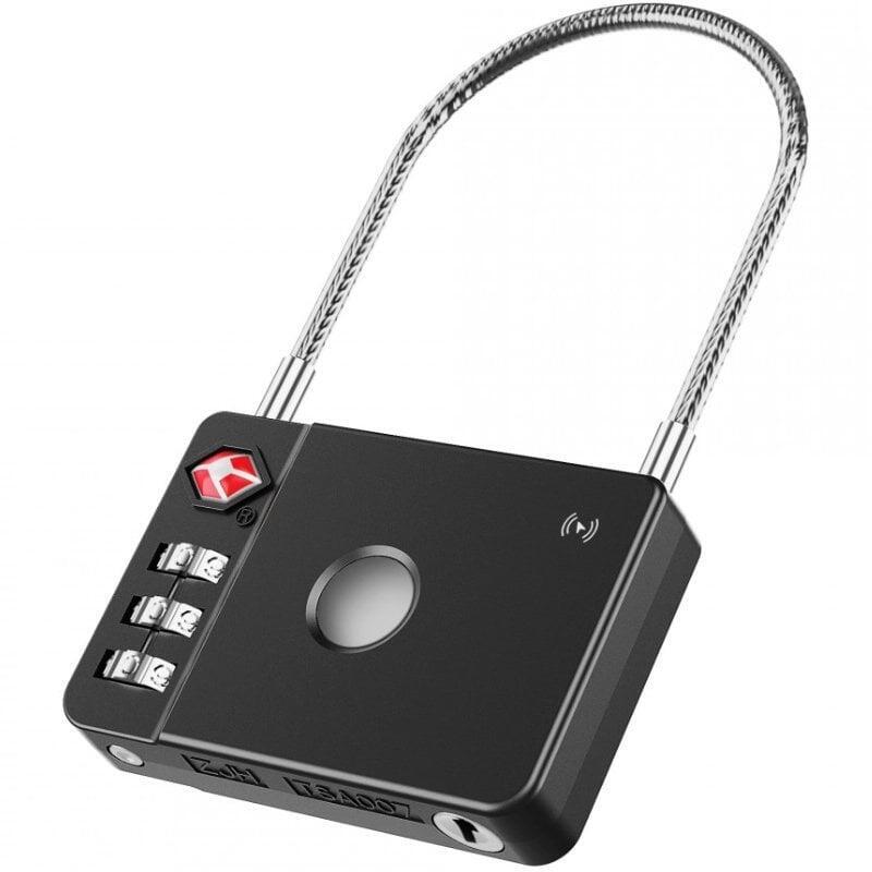 Muvit Padlock Localizador Smart For Change Mili Milock Duo MCLOK0001 Combinación 3 Dígitos