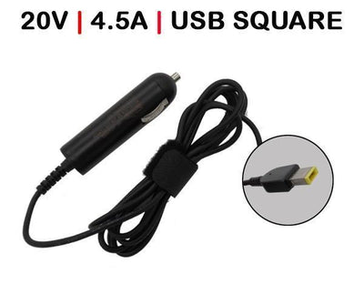 Car Charger Laptop Lenovo Thinkpad Ultrabook L440 20V 4.5A USB Square 90W — image 1