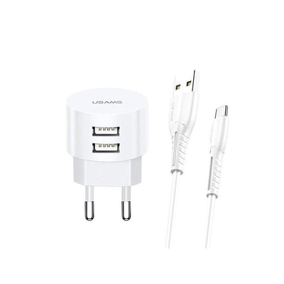 Charger Network T20 2x USB 2,1A USB Cable -c — image 1