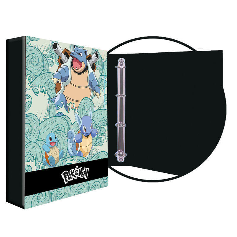 Folder A4 Anillas Squirtle Evolution Pokemon