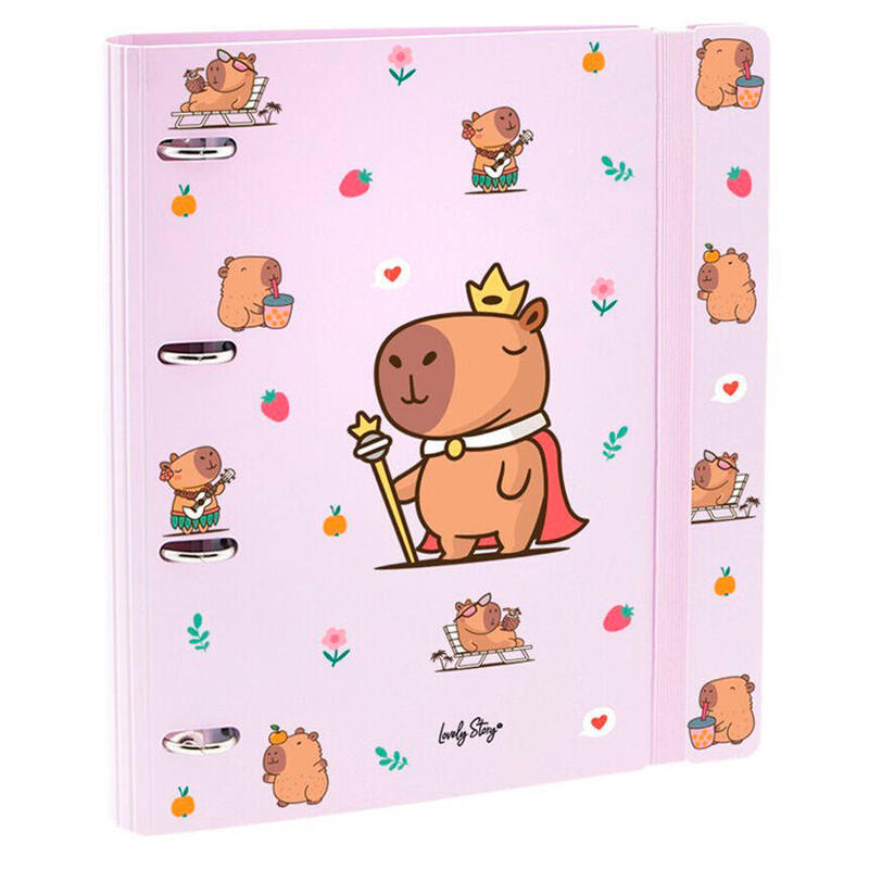 Folder Anillas Majesty Capibara