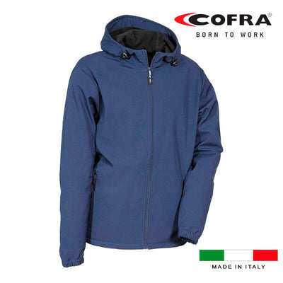 Cofra Cazadora Softshell Vannas Blue Marino Size L — image 1