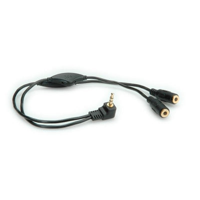 Roline Speaker And Cable - 3,5MM Connector Male - 2X Connector Female - With Volumenregler (11.09.4439) — image 1