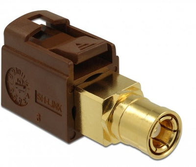 Delock Adapter Fakra F Connector Female Smb Connector Female — image 1