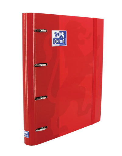Oxford Folder 4 Anillas Classic Europeanbinder C/ Spare Part 100H 5X5 A4 + Red — image 1