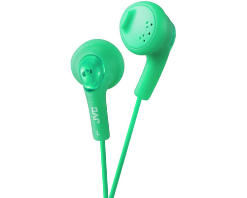 JVC Headphones HA-F160 Green Type Button — image 1