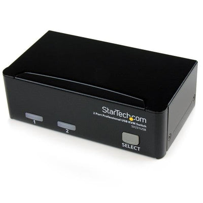 StarTech Conmutador Switch Professional KVM 2 Puert — image 1
