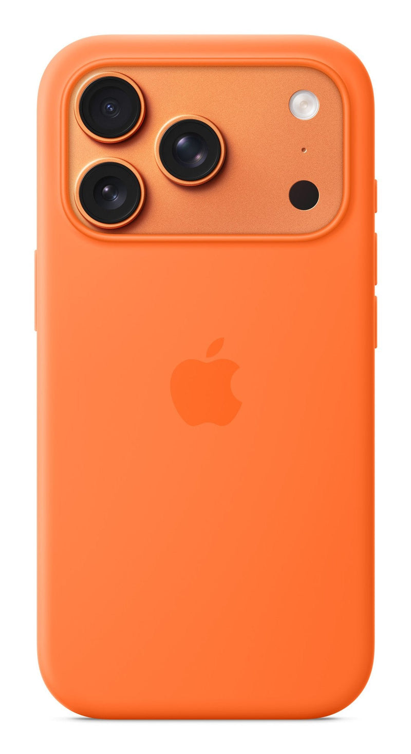 Apple Iphone 17 Pro Silicone Case With Magsafe - Orange