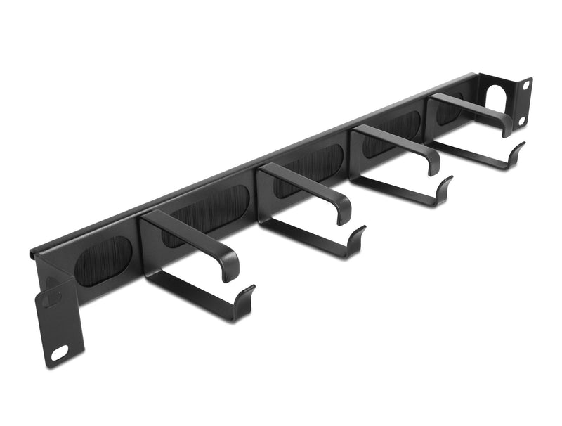 Delock 19? Organiser Cables Power Strip Brush With 4 Stands And Seitlicher Pasacables 1 He Black
