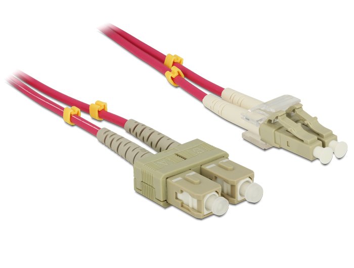 Delock 84683 Cable Fibre Optic Lc Sc Multimode OM4 5M