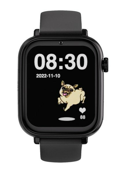Savefamily Housing Black + Strap Silicone Black Sf-sw + N.csn