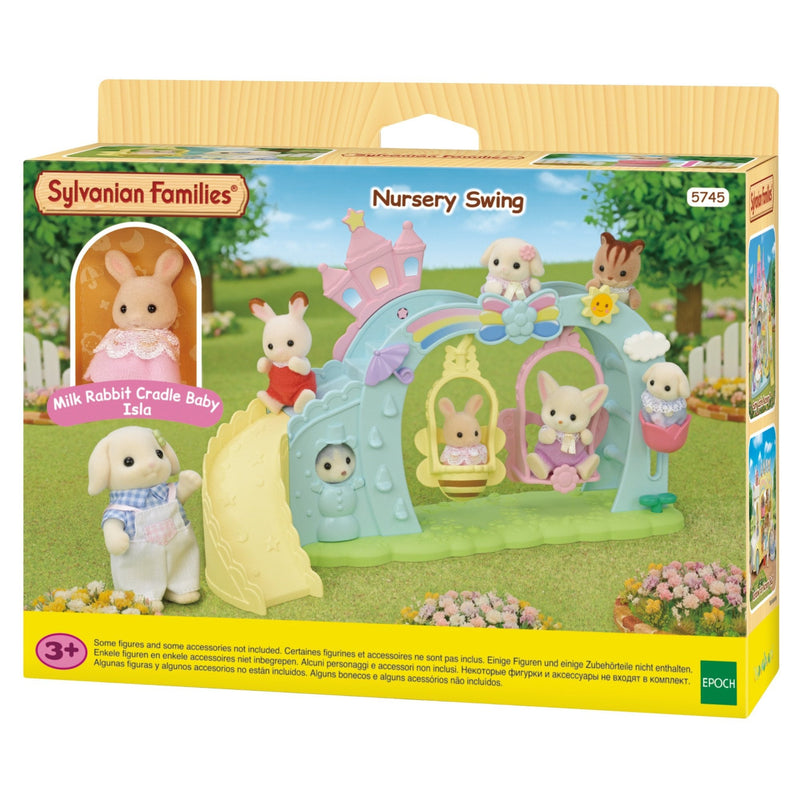 Epoch Sylvanian Families - Erlebniskindergarten Schaukel With Figur 5745