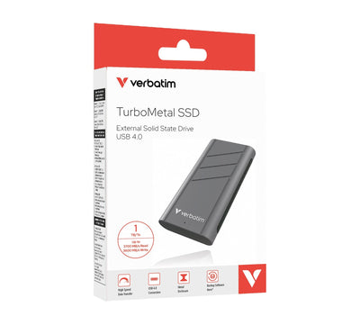 Verbatim Turbometal SSD 1TB USB4 R/W 3700/3600MB/S 32021 — image 1