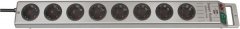 Brennenstuhl Power Strip Plugs Super-solid Line 8VÍAS Plateada